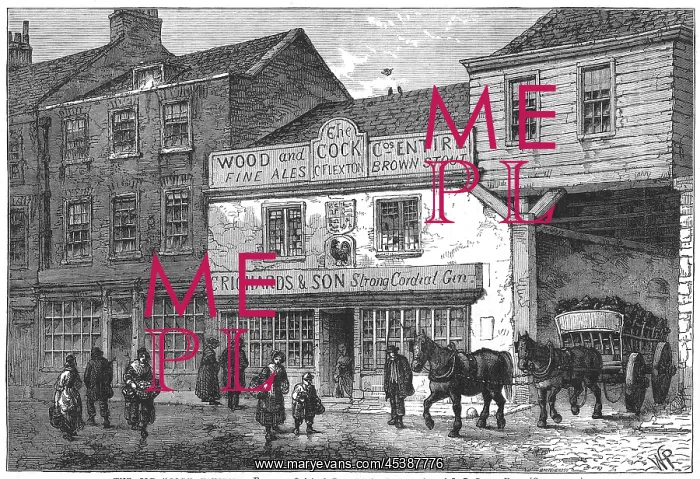 : The old Cock Tavern, London : The old Cock Tavern, London