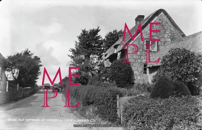 : Old Cottage at Godshill : Old Cottage at Godshill