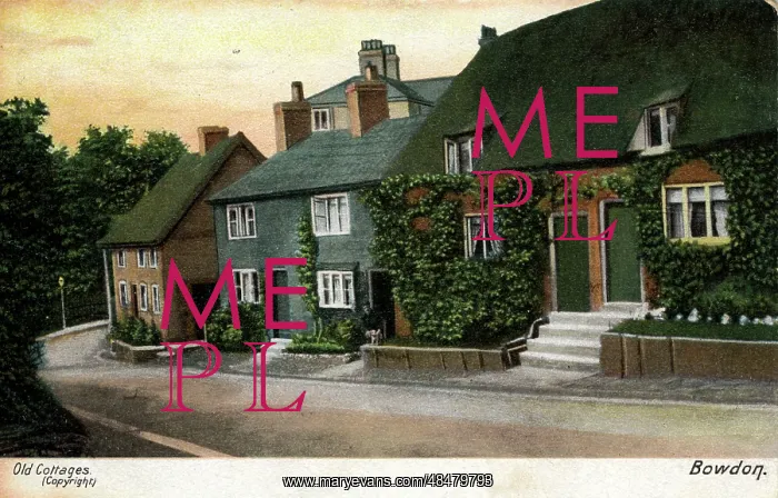 : Old Cottages, Bowdon, Cheshire : Old Cottages, Bowdon, Cheshire