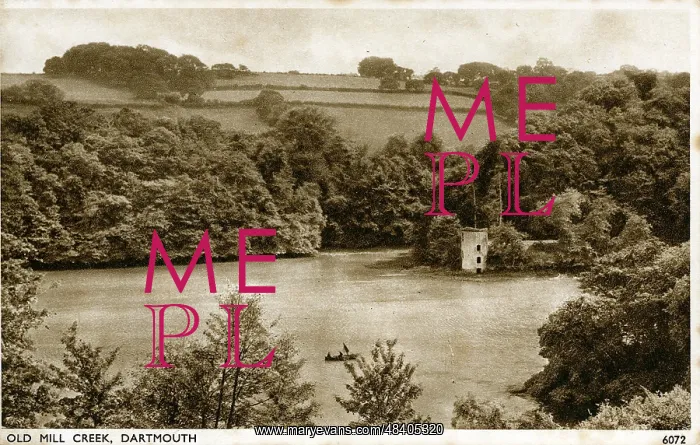 : Old Mill Creek, Dartmouth, Devon : Old Mill Creek, Dartmouth, Devon