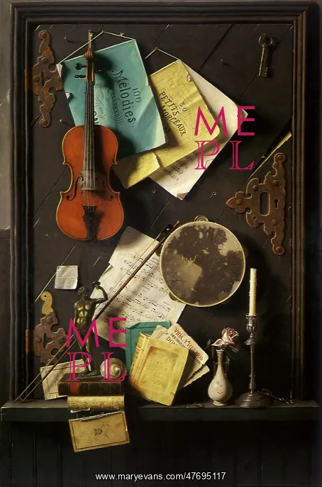 : The Old Cupboard Door, still life : The Old Cupboard Door, still life