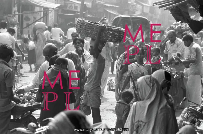 : Old Delhi street scene : Old Delhi street scene