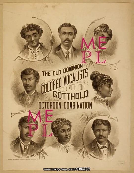  : The Old Dominion Colored Vocalists with the Gotthold Octoroo