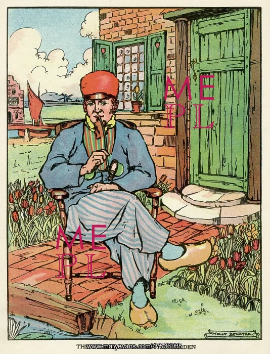  : The Old Dutchman in His Garden