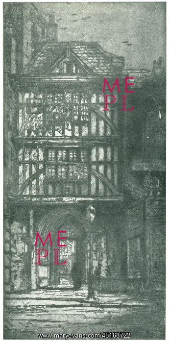 : An Old Elizabethan House, Great Smithfield : An Old Elizabethan House, Great Smithfield
