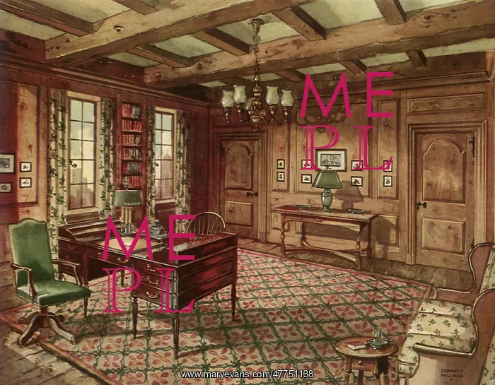  : Old Fashioned Office Interior
