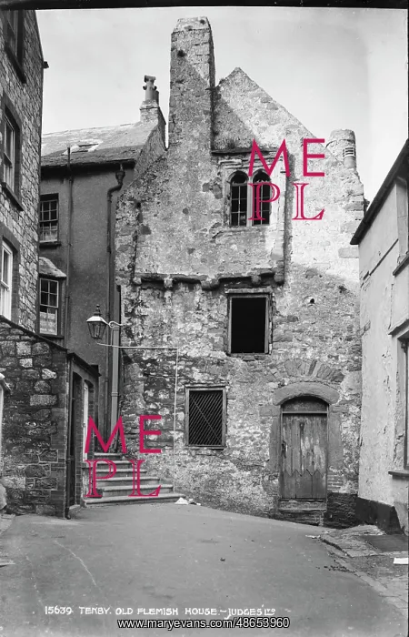 : Old Flemish House in Tenby : Old Flemish House in Tenby