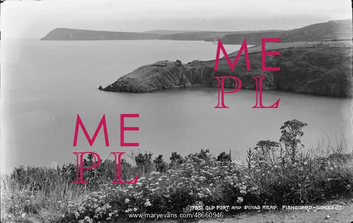 : Old Fort and Pinas Head : Old Fort and Pinas Head