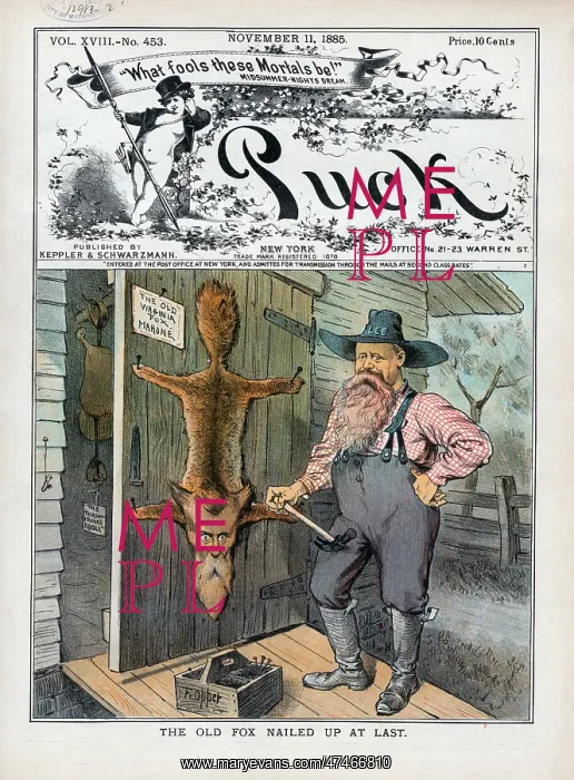  : The old fox nailed up at last