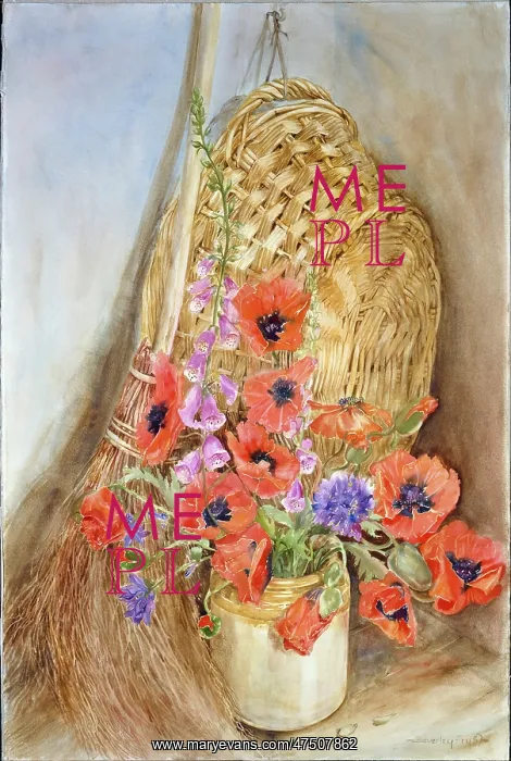 : Old Friends ' poppies in a jar : Old Friends ' poppies in a jar