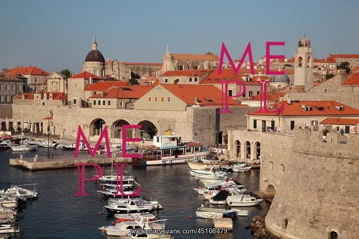 : Old Harbour, Dubrovnik, Croatia : Old Harbour, Dubrovnik, Croatia