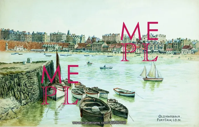 : Old Harbour, Port Erin, Isle of Man : Old Harbour, Port Erin, Isle of Man