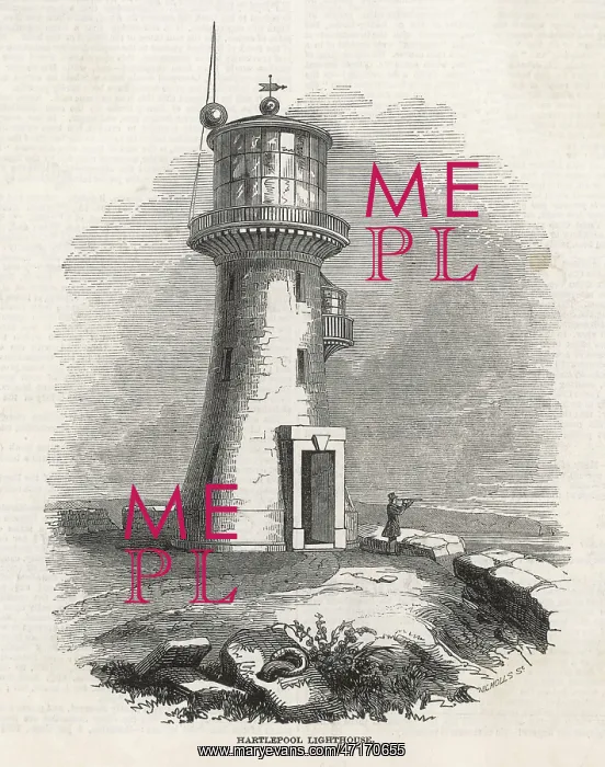 : Old Hartlepool Lighthouse, north east England : Old Hartlepool Lighthouse, north east England