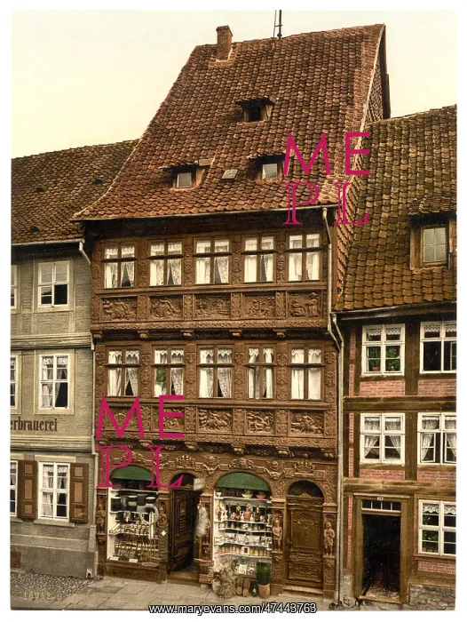 : Old houses, Wernigerode, Hartz, Germany : Old houses, Wernigerode, Hartz, Germany
