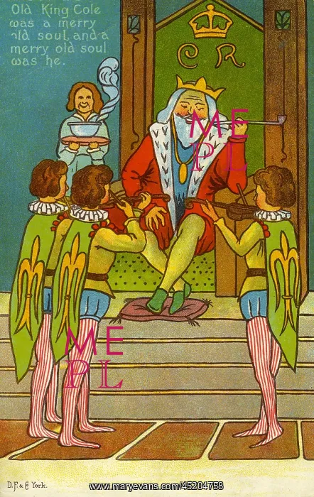 : Old King Cole was a merry old soul : Old King Cole was a merry old soul