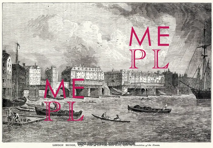  : Old London Bridge 1756