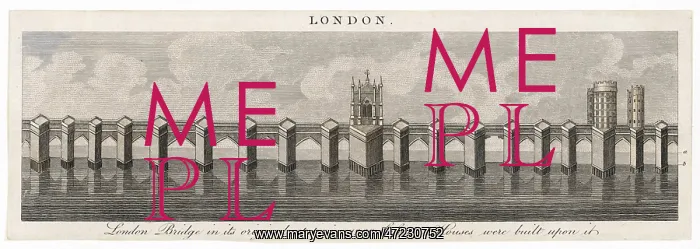 : (OLD) LONDON BRIDGE : (OLD) LONDON BRIDGE