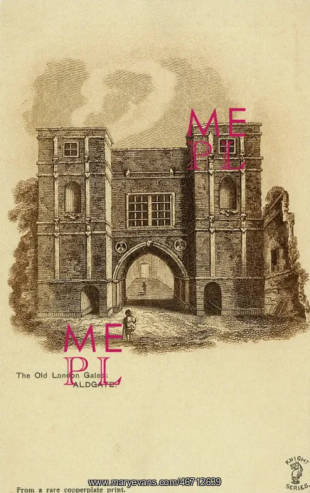 : The Old London Gates - Aldgate : The Old London Gates - Aldgate