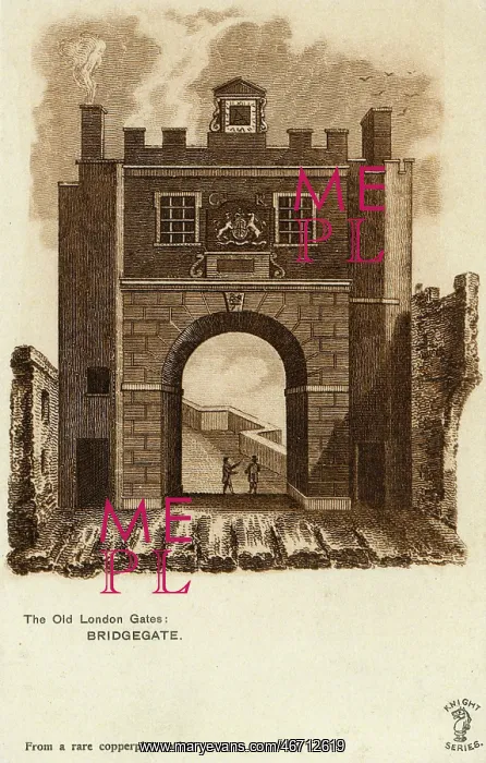 : The Old London Gates - Bridgegate : The Old London Gates - Bridgegate