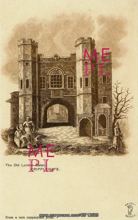 : The Old London Gates - Cripplegate : The Old London Gates - Cripplegate