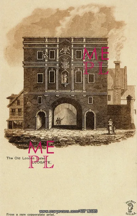 : The Old London Gates - Ludgate : The Old London Gates - Ludgate
