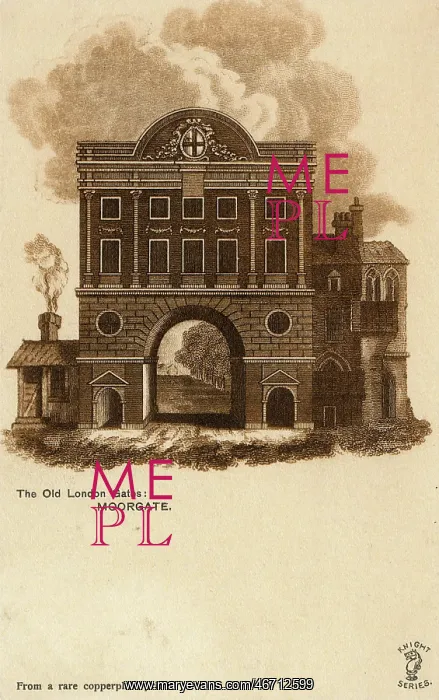 : The Old London Gates - Moorgate : The Old London Gates - Moorgate