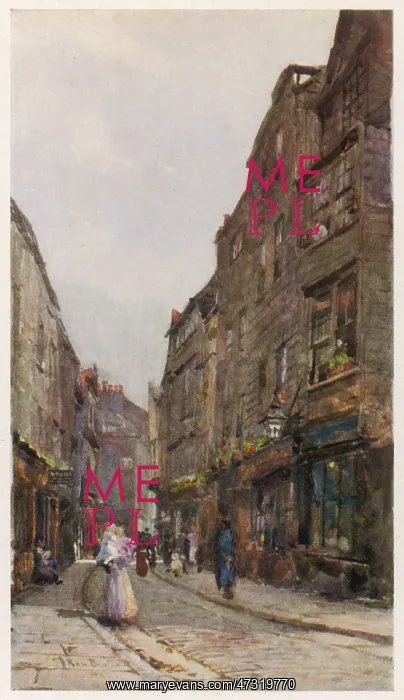 : AN OLD LONDON STREET : AN OLD LONDON STREET