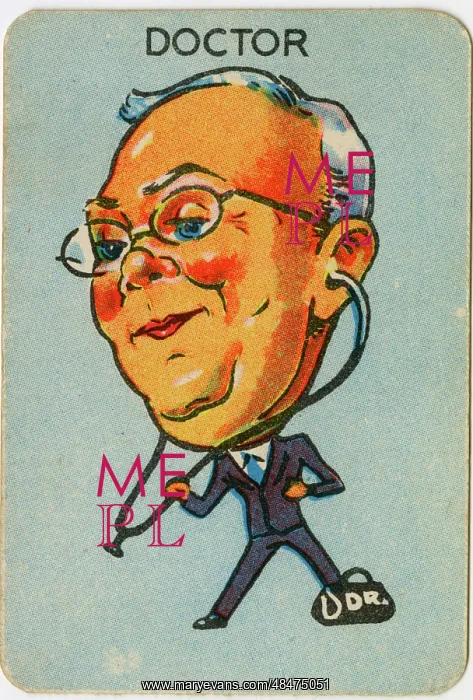  : Old Maid card - Doctor
