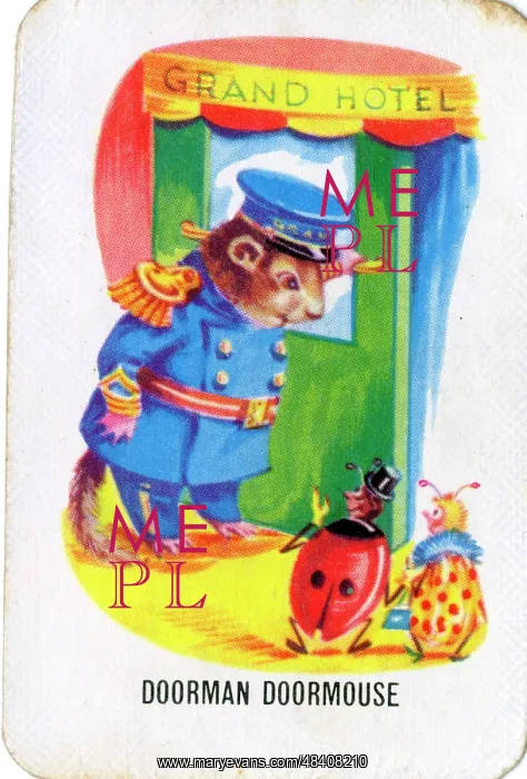 : Old Maid card game - Doorman Dormouse : Old Maid card game - Doorman Dormouse