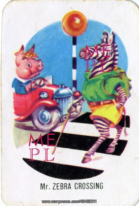  : Old Maid card game - Mr Zebra Crossing