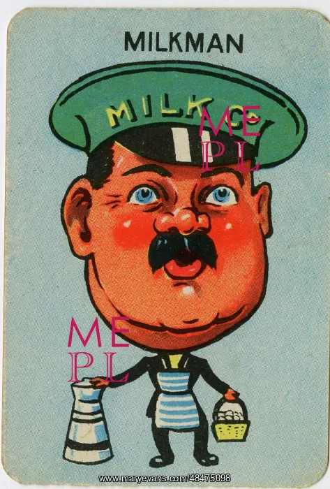  : Old Maid card - Milkman