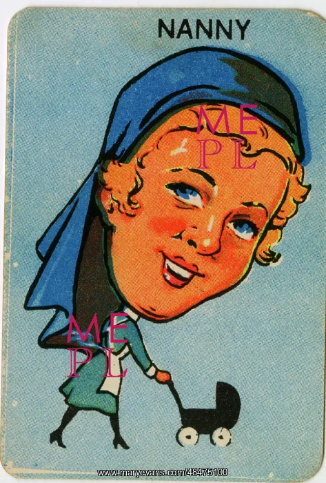  : Old Maid card - Nanny