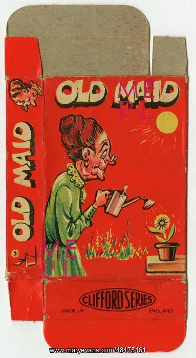  : Old Maid reissue - box design