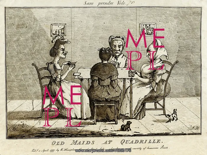  : Old maids at Quadrille