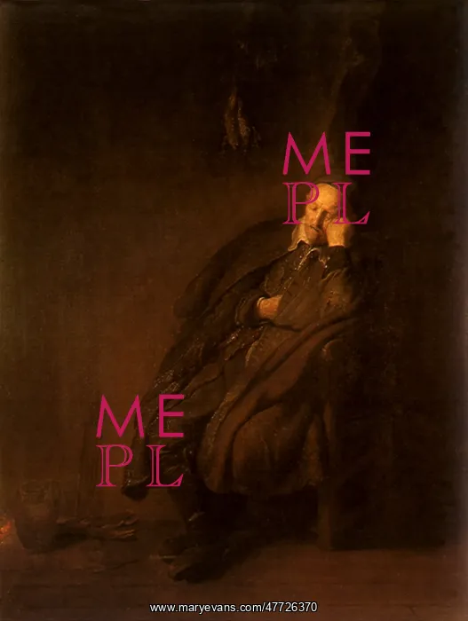: An Old Man Asleep at the Hearth, by Rembrandt : An Old Man Asleep at the Hearth, by Rembrandt