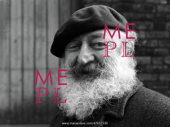 : Old man with beard, Stoke : Old man with beard, Stoke