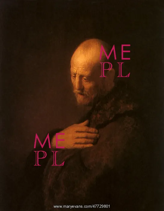  : Old Man, circle of Rembrandt
