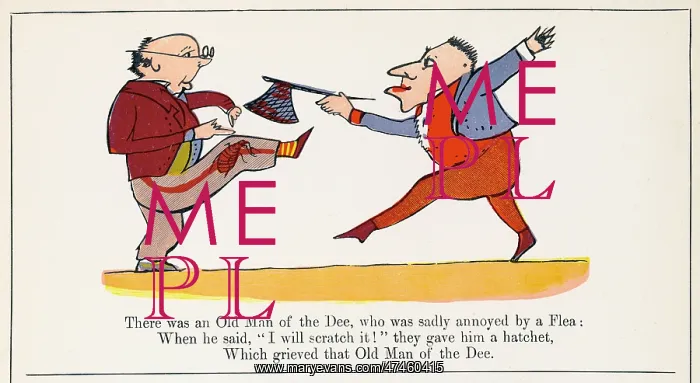: Old Man of the Dee, Edward Lear : Old Man of the Dee, Edward Lear