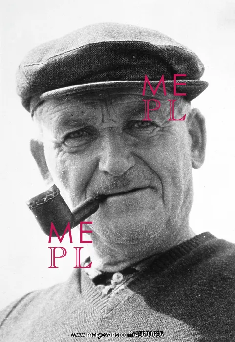 : OLD MAN, FLAT CAP & PIPE : OLD MAN, FLAT CAP & PIPE