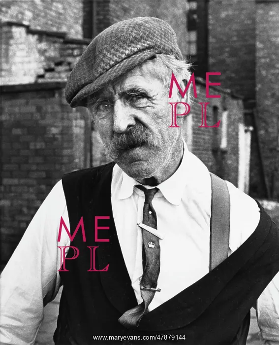 : Old Man - Hulme, Manchester 1965 : Old Man - Hulme, Manchester 1965