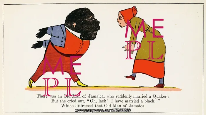: Old Man of Jamaica, Edward Lear : Old Man of Jamaica, Edward Lear