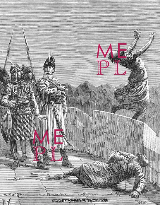 : The Old Man of the Mountain orders his assassins to kill the : The Old Man of the Mountain orders his assassins to kill the
