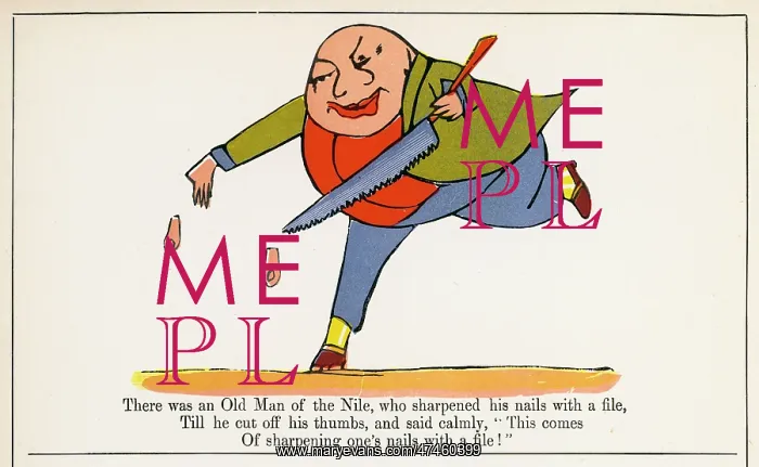 : Old Man of the Nile, Edward Lear : Old Man of the Nile, Edward Lear