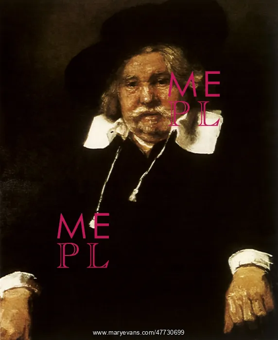  : An Old Man, by Rembrandt
