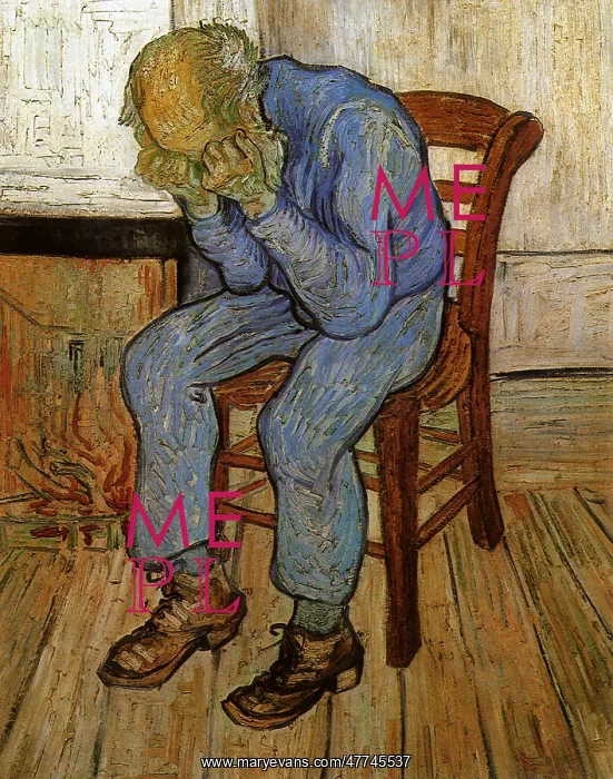: Old Man in Sorrow, by Van Gogh : Old Man in Sorrow, by Van Gogh