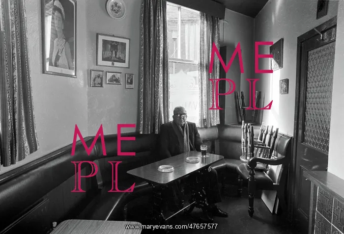: Old man in Stoke pub - 2 : Old man in Stoke pub - 2
