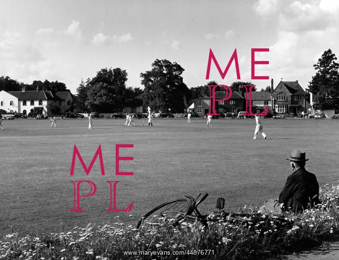 : OLD MAN WATCHING CRICKET : OLD MAN WATCHING CRICKET