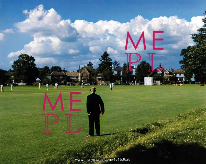 : OLD MAN WATCHING CRICKET : OLD MAN WATCHING CRICKET