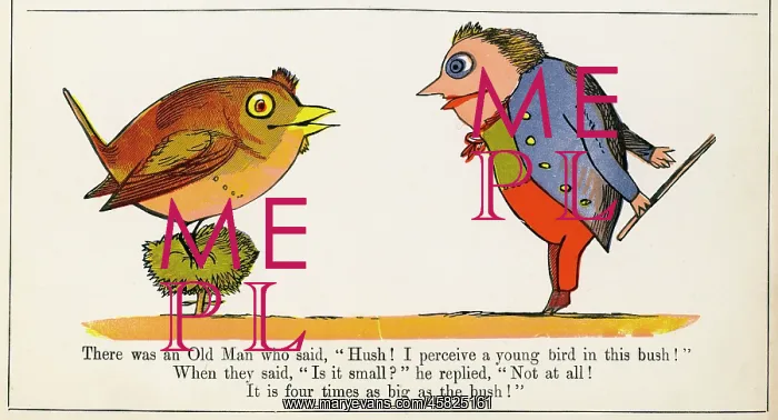 : Old Man Who Said Hush, Edward Lear : Old Man Who Said Hush, Edward Lear