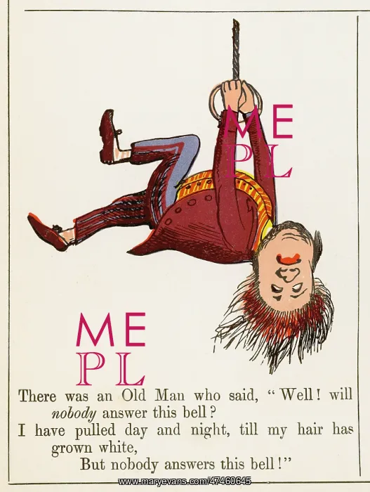 : Old Man Who Said Well, Edward Lear : Old Man Who Said Well, Edward Lear